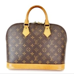 Louis Vuitton Brown Monogram Handbag